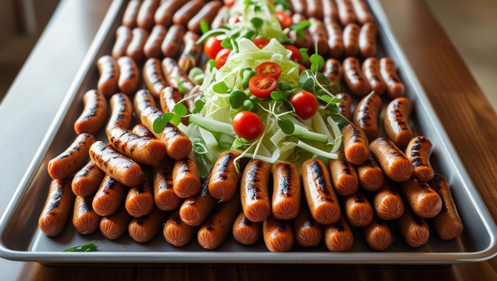 120 grilled Cocktail Sausages