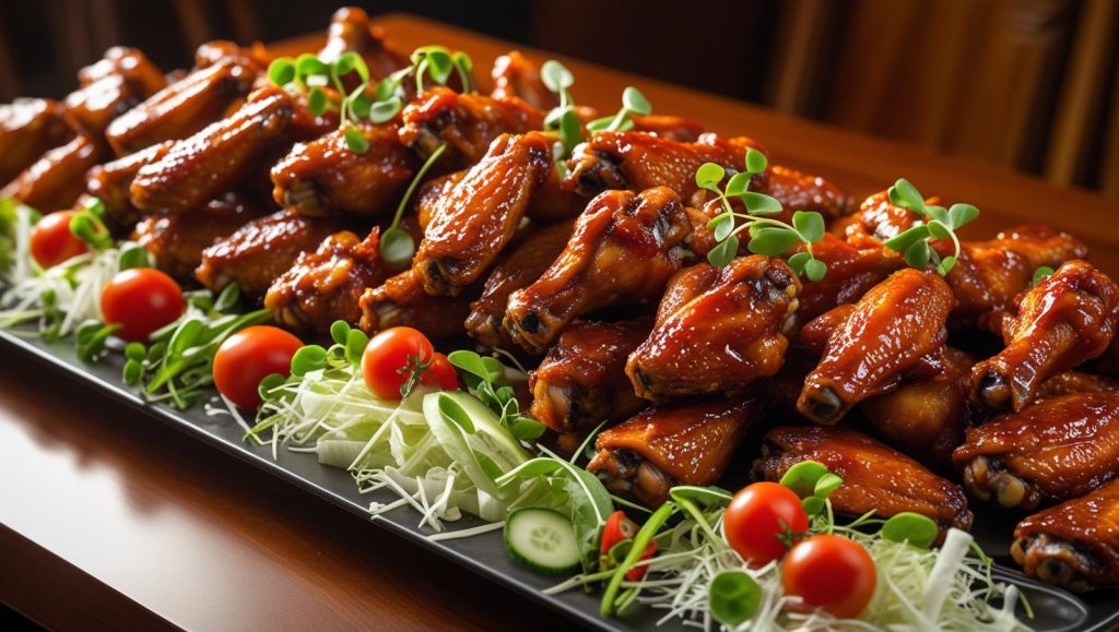 Buffet BBQ Chicken Wings